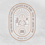 Gathered in my Name - White Tee