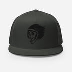 christian skull trucker hat